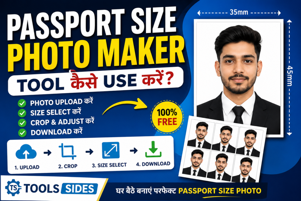 Passport Size Photo Maker Tool Kaise Use Kare? (2026 Complete Guide)
