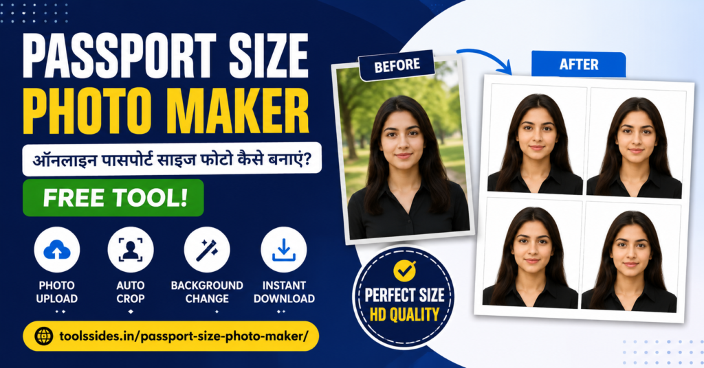 Passport Size Photo Maker: Online Passport Size Photo Kaise Banaye?